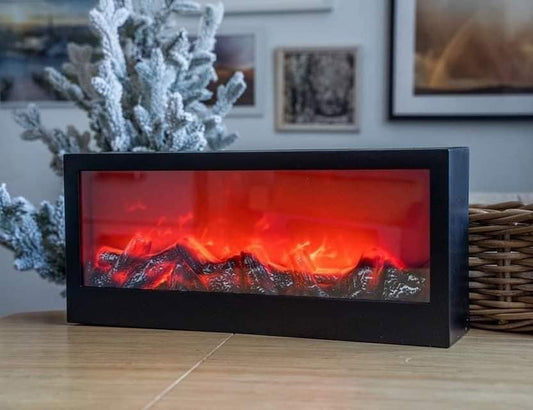 Ukrasni kamin sa osvetljenjem