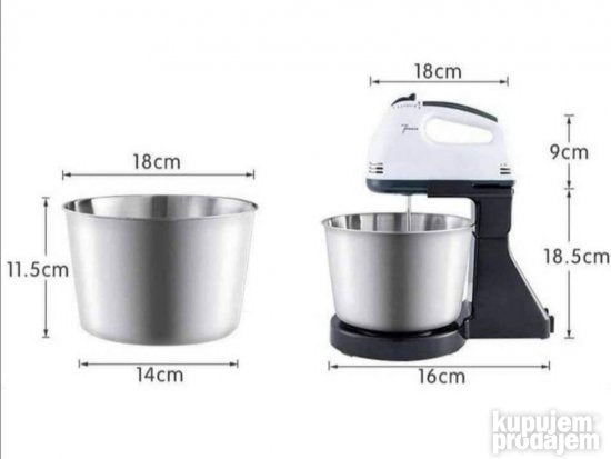 Миксер за џубаке (са посудом)