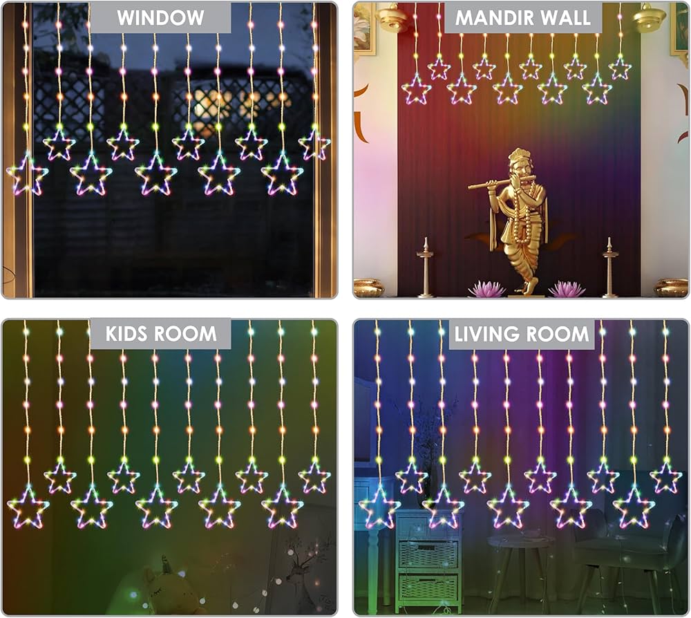 Sarene zvezdice-Bozicne sijalice