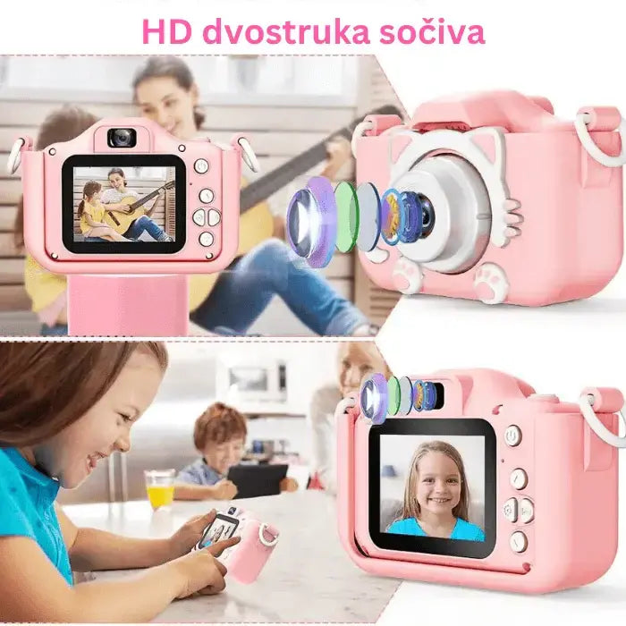 Deciji fotoaparat maca