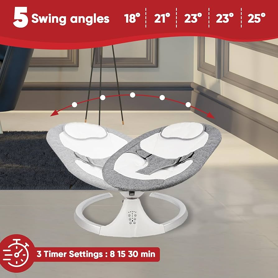 ЕЛЕКТРИЧНА ЉУЉАШКА - љуљашка за бебе