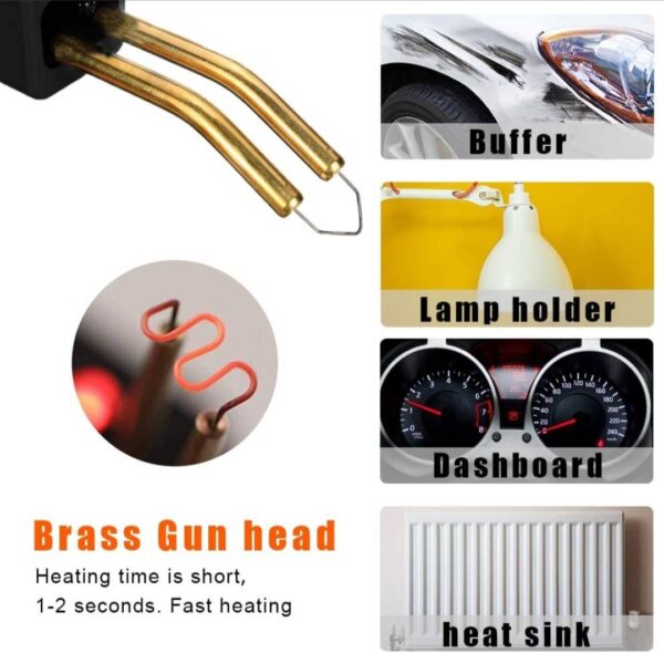 Лемилица за пиштољ за заваривање пластике + прибор