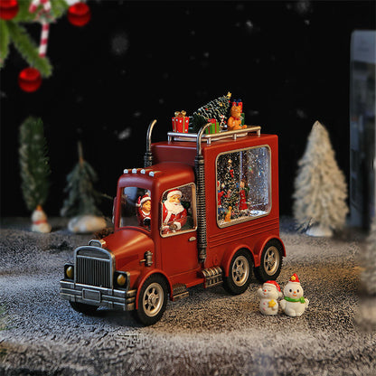 Novogodisnji kamion sa svetlom i muzikom