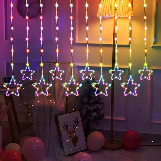 Sarene zvezdice-Bozicne sijalice