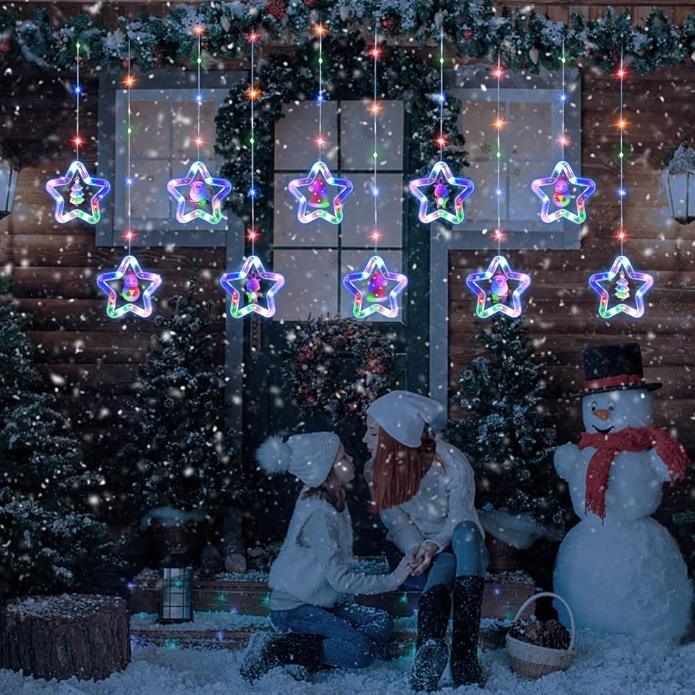 Bozicne sijalice-zvezdice