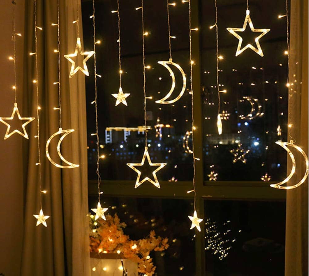 Bozicne Mesec-Zvezde sijalice