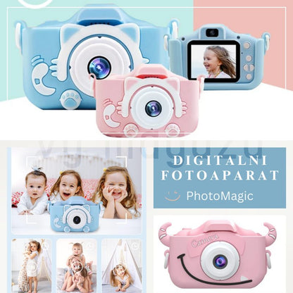Deciji fotoaparat maca