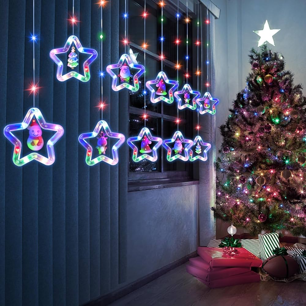 Bozicne sijalice-zvezdice