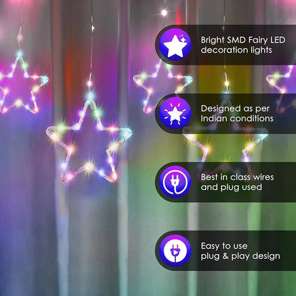 Sarene zvezdice-Bozicne sijalice