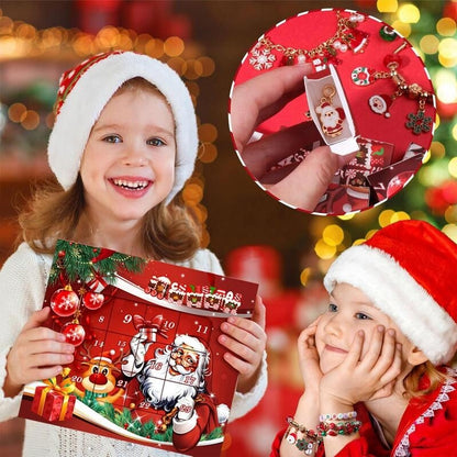 Bozicni kalendar sa privescima za narukvice