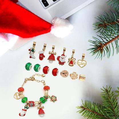 Bozicni kalendar sa privescima za narukvice