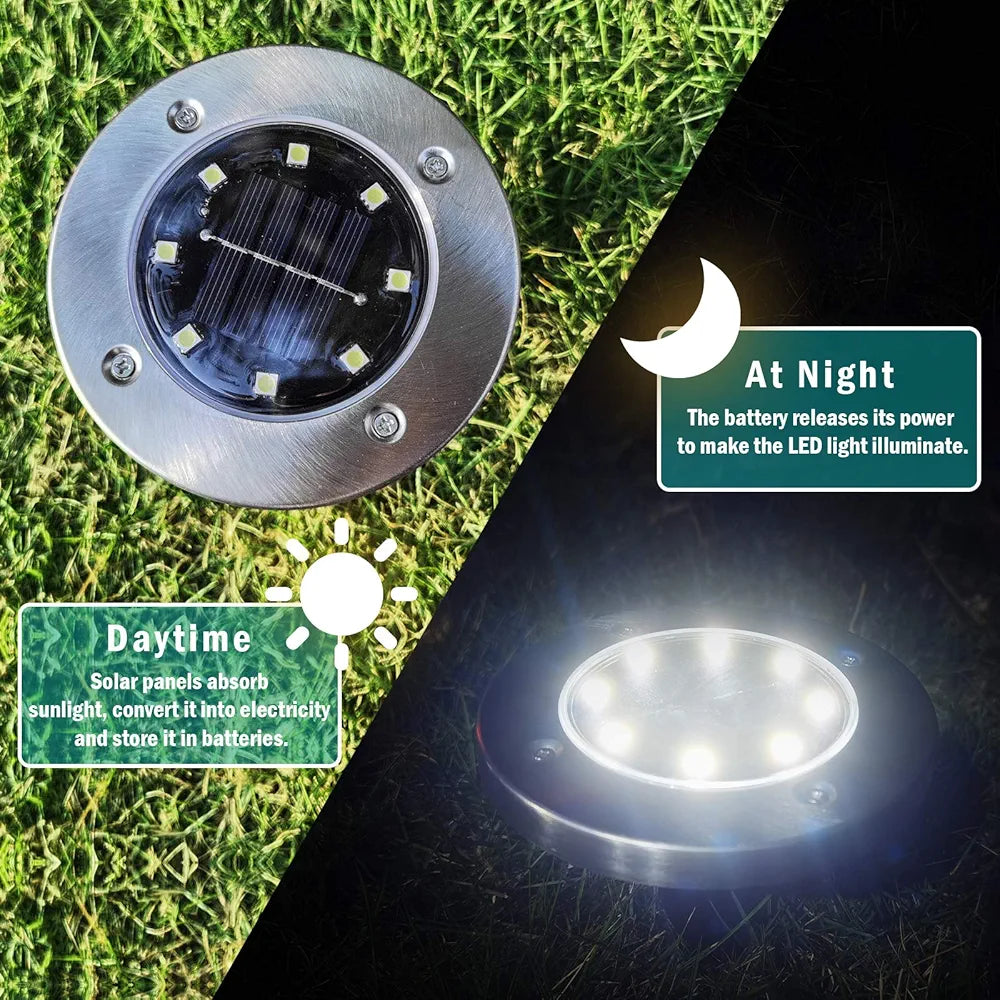 Solarne baštenske ubodne lampe (4 komada)