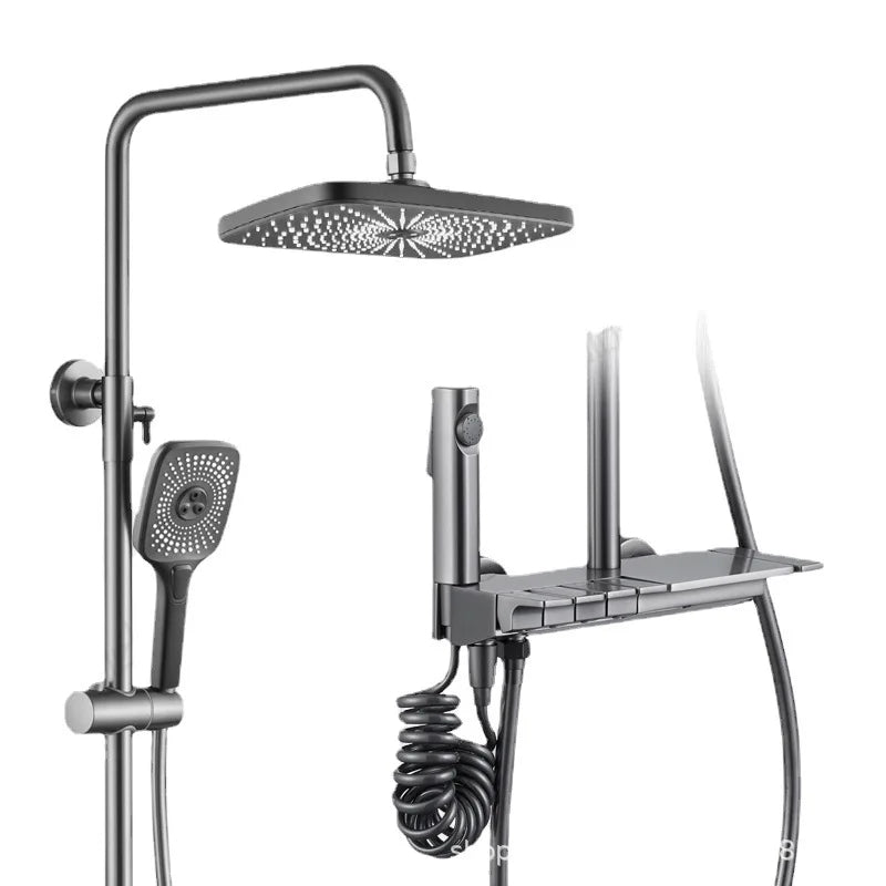 Zidni tus sa kisnim sistemom i LED termostatom