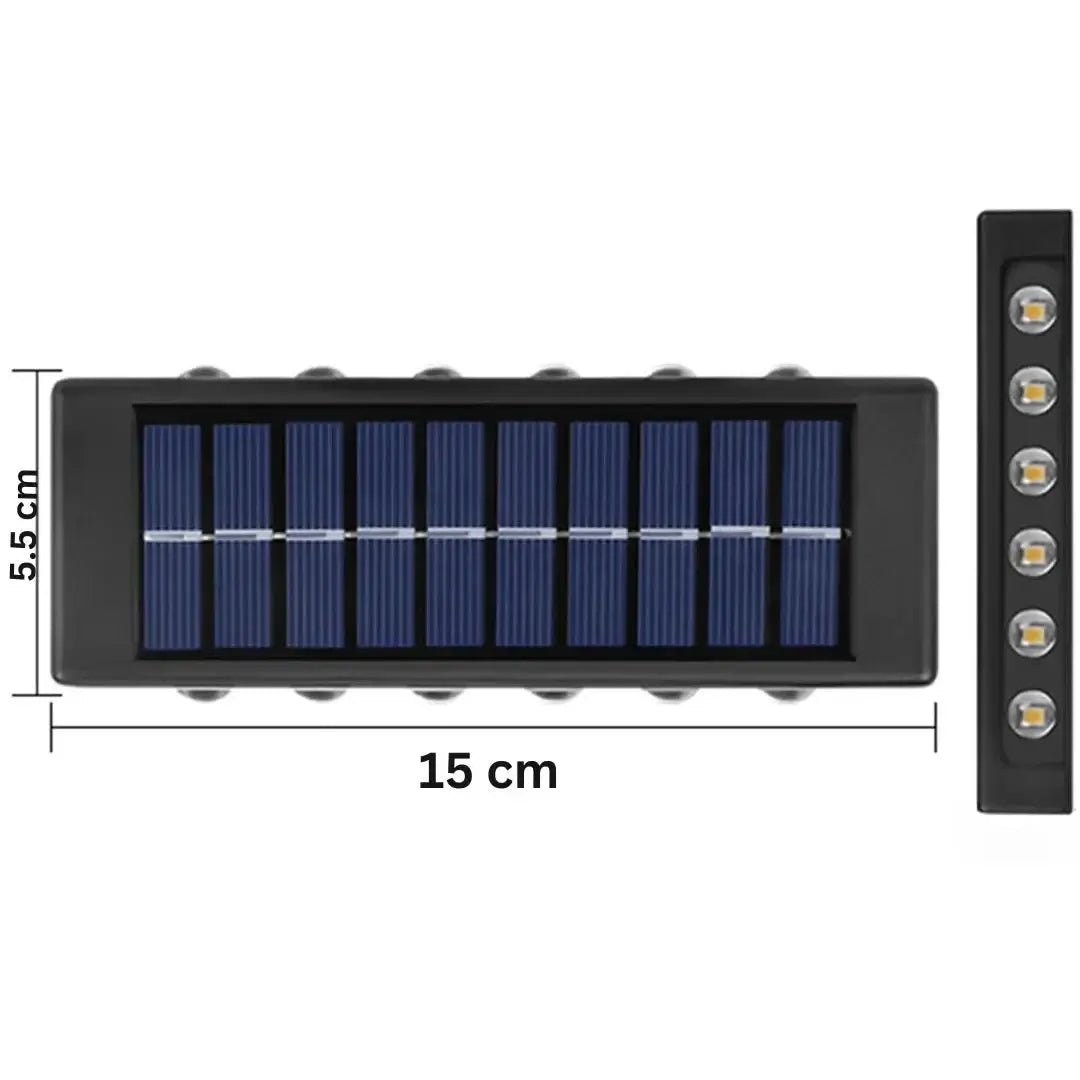 Zidno solarno svetlo 2 komada