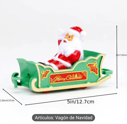 Novogodisnji vozic oko jelke