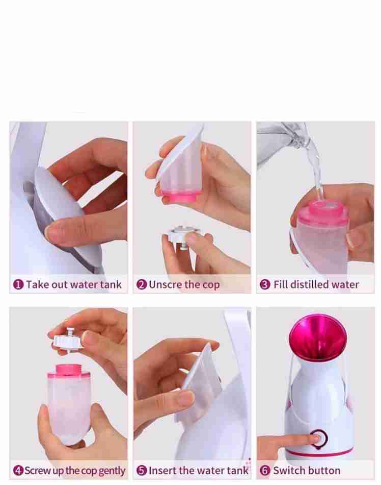 Nano aparat za parenje lica