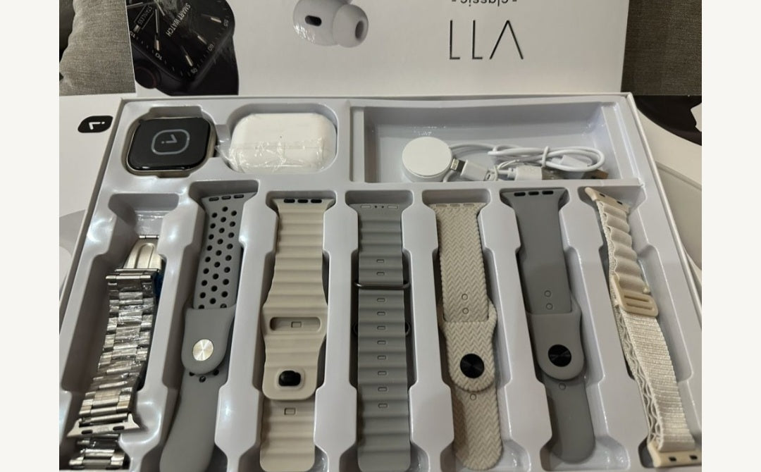 Smart Watch Set 10u1 sa Slušalicama