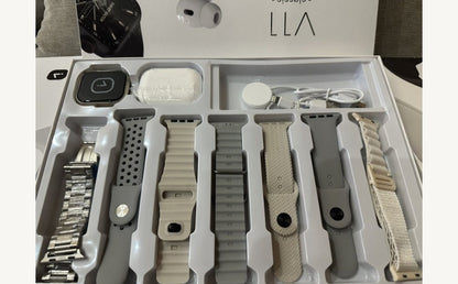 Smart Watch Set 10u1 sa Slušalicama