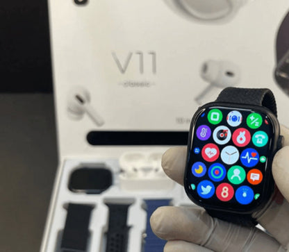 Smart Watch Set 10u1 sa Slušalicama