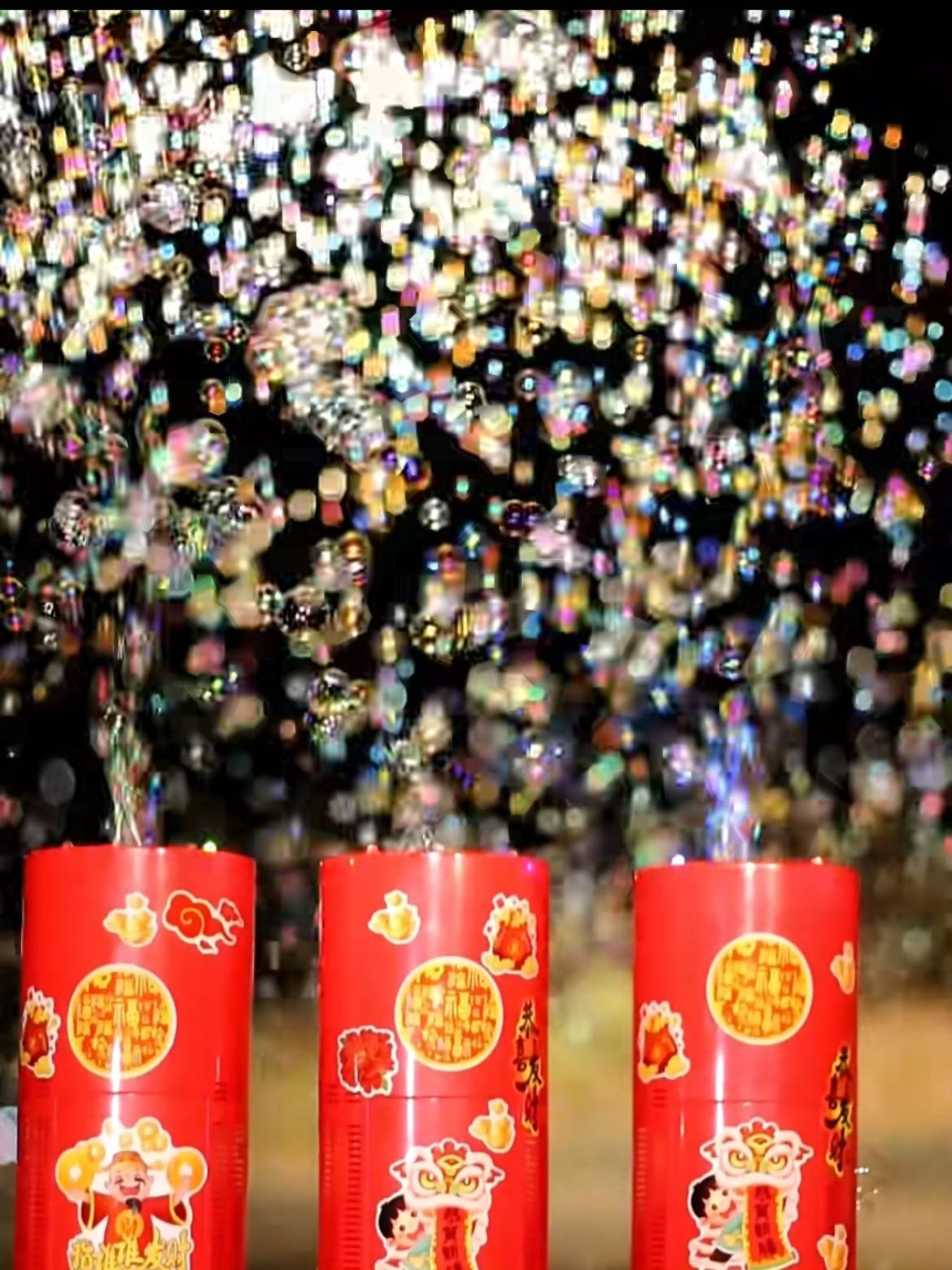 Машина за ватромет са мехурићима