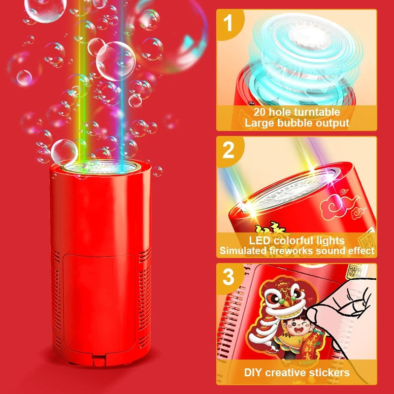 Машина за ватромет са мехурићима