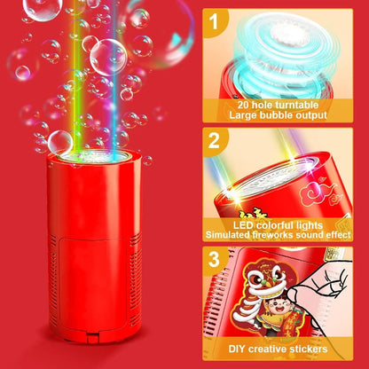 Машина за ватромет са мехурићима