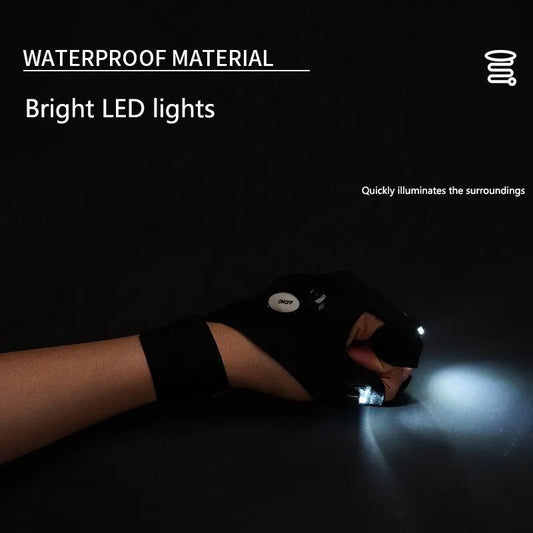 Rukavica sa led svetlom za rad u mraku - Brzishop