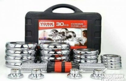 Tegovi bučice YORK 20kg 30kg 50kg - Brzishop